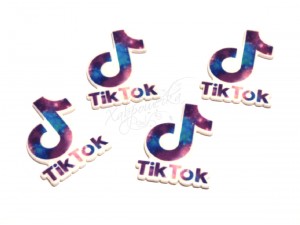 Серединка "TikTok з написом", 3,5см